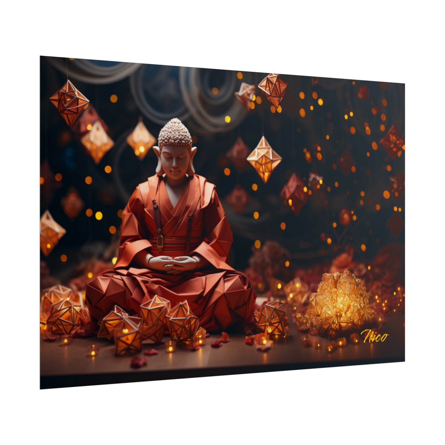 Ascending Buddha Series Print #7 - Fine Art, Matte or Semi-Gloss Print