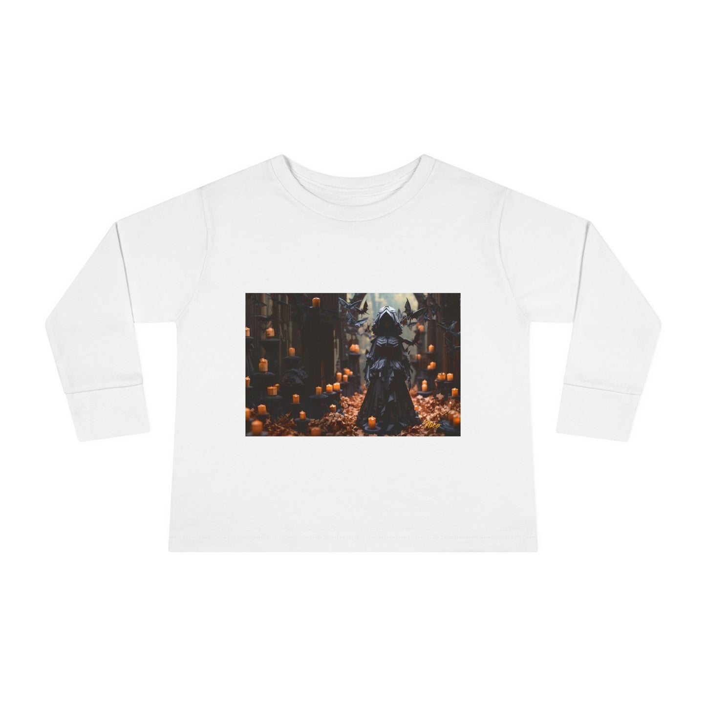 Halloween 2024 Series Print #5 Toddler Long Sleeve Tee