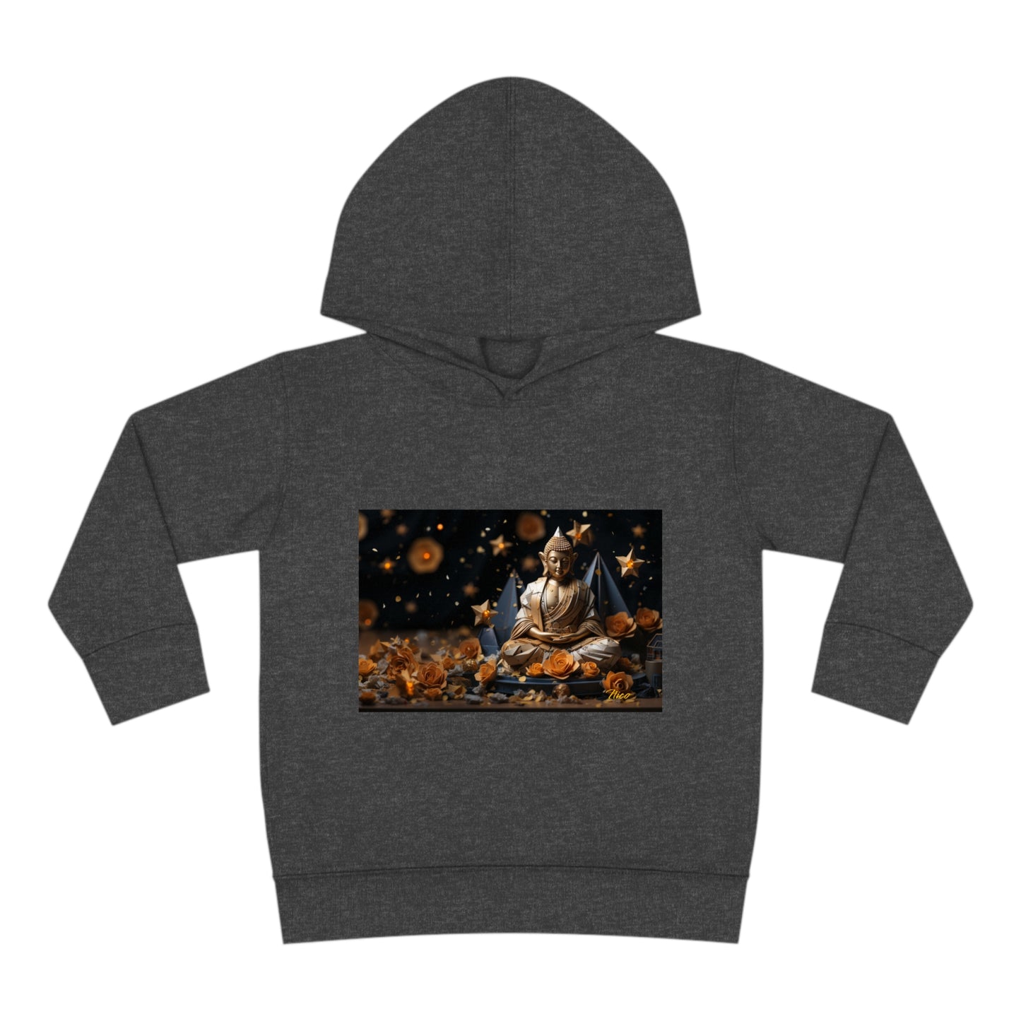 Ascending Buddah Series Print #5 Toddler Pullover Fleece Hoodie