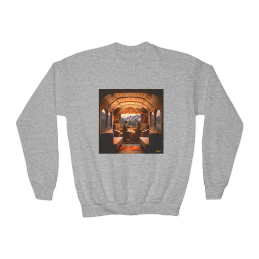 Orient Express Series Print #10 Youth Crewneck Sweatshirt