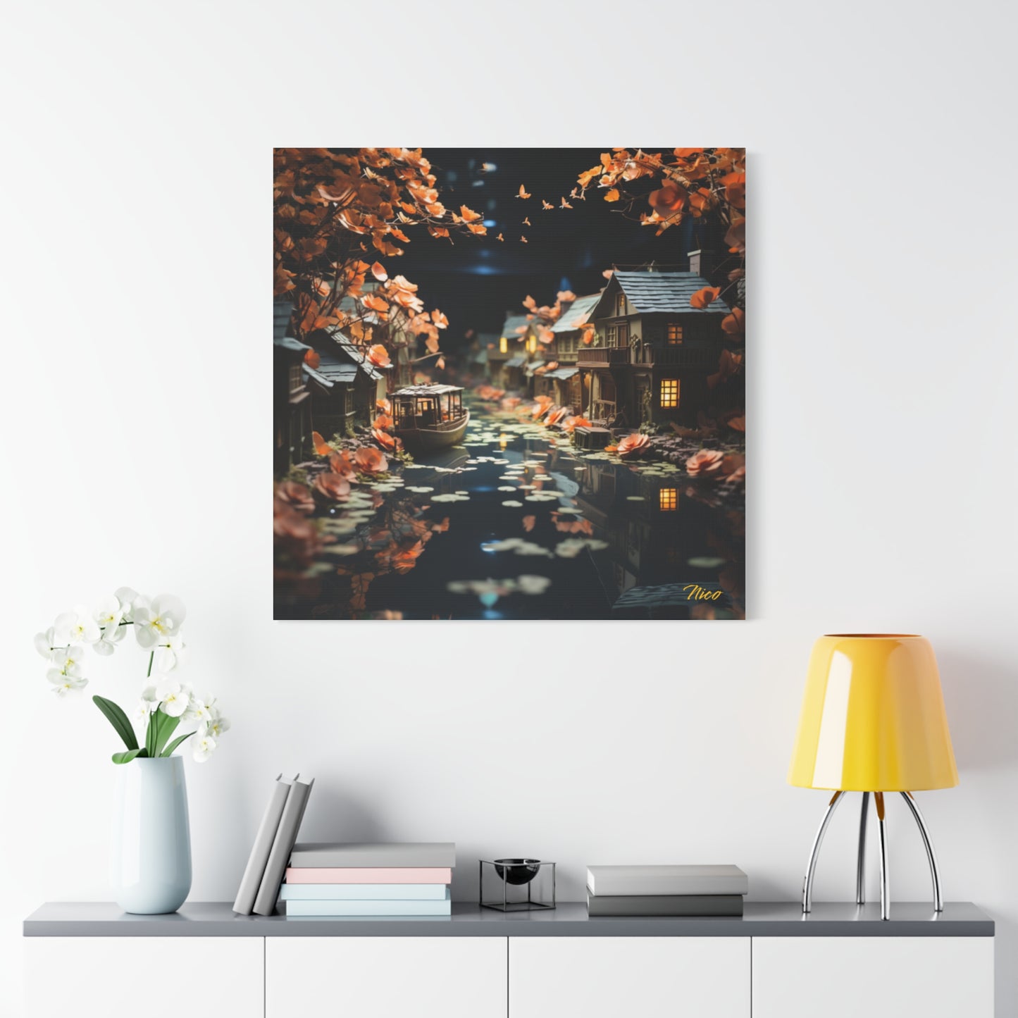 Born On A Bayou Print #7 - Streached Matte Canvas Print, 1.25" Thick