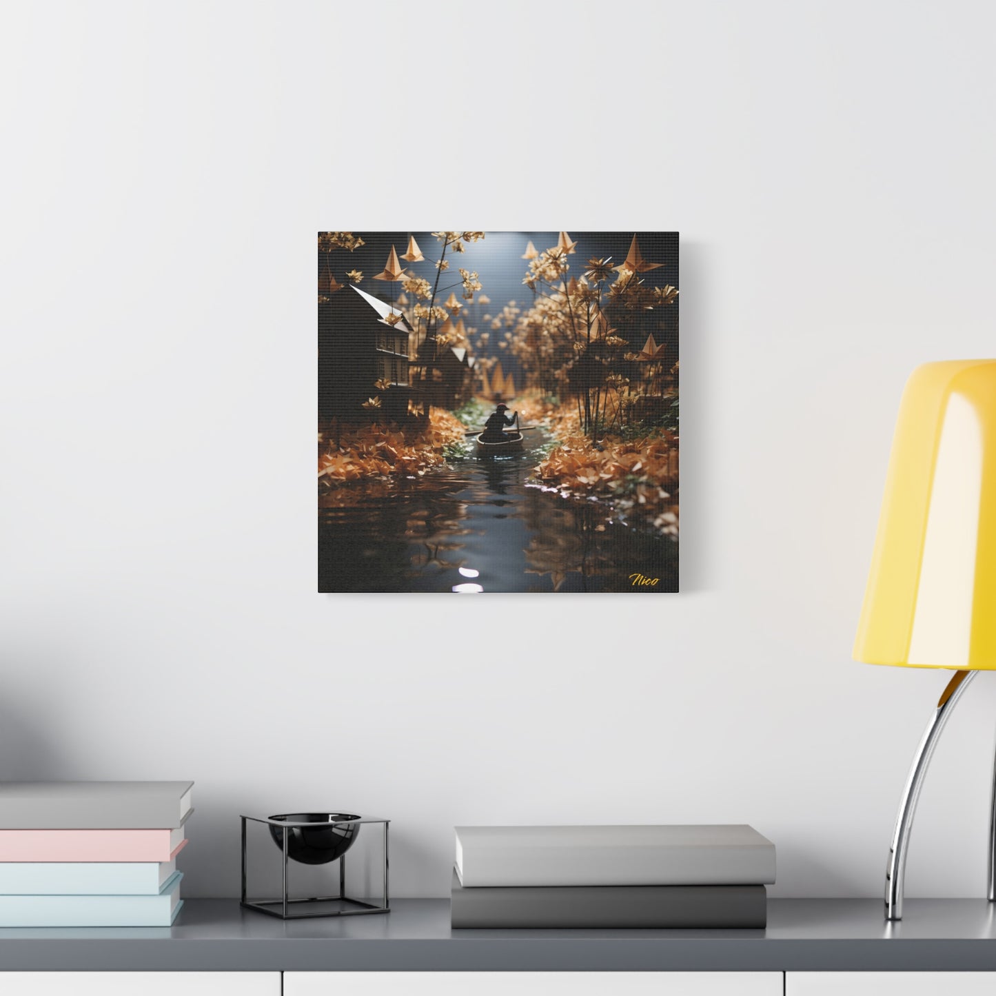 Born On A Bayou Print #5 - Streached Matte Canvas Print, 1.25" Thick