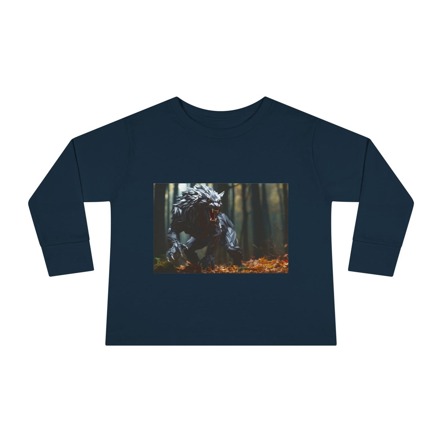 Halloween 2024 Series Print #6 Toddler Long Sleeve Tee