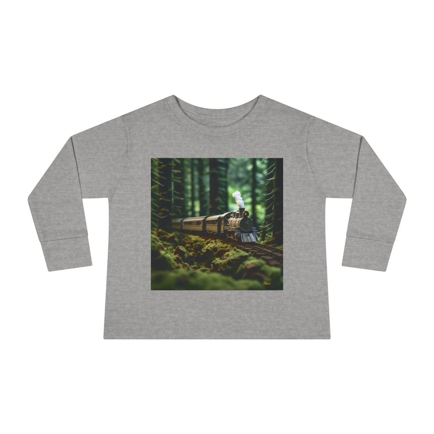 Orient Express Series Print #7 Toddler Long Sleeve Tee