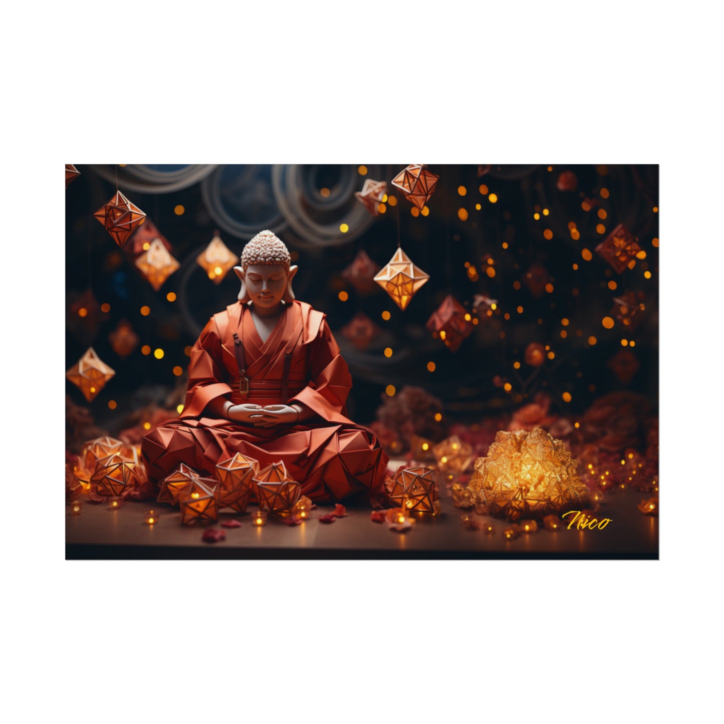 Ascending Buddha Series Print #7 - Fine Art, Matte or Semi-Gloss Print