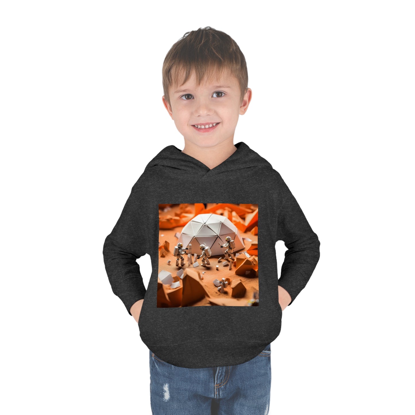 Elons' Dream Series Print #8 Toddler Pullover Fleece Hoodie