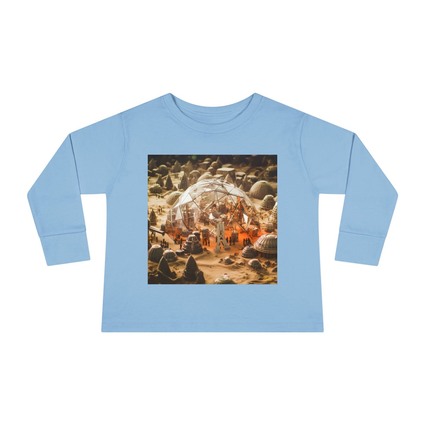 Elons' Dream Series Print #9 Toddler Long Sleeve Tee