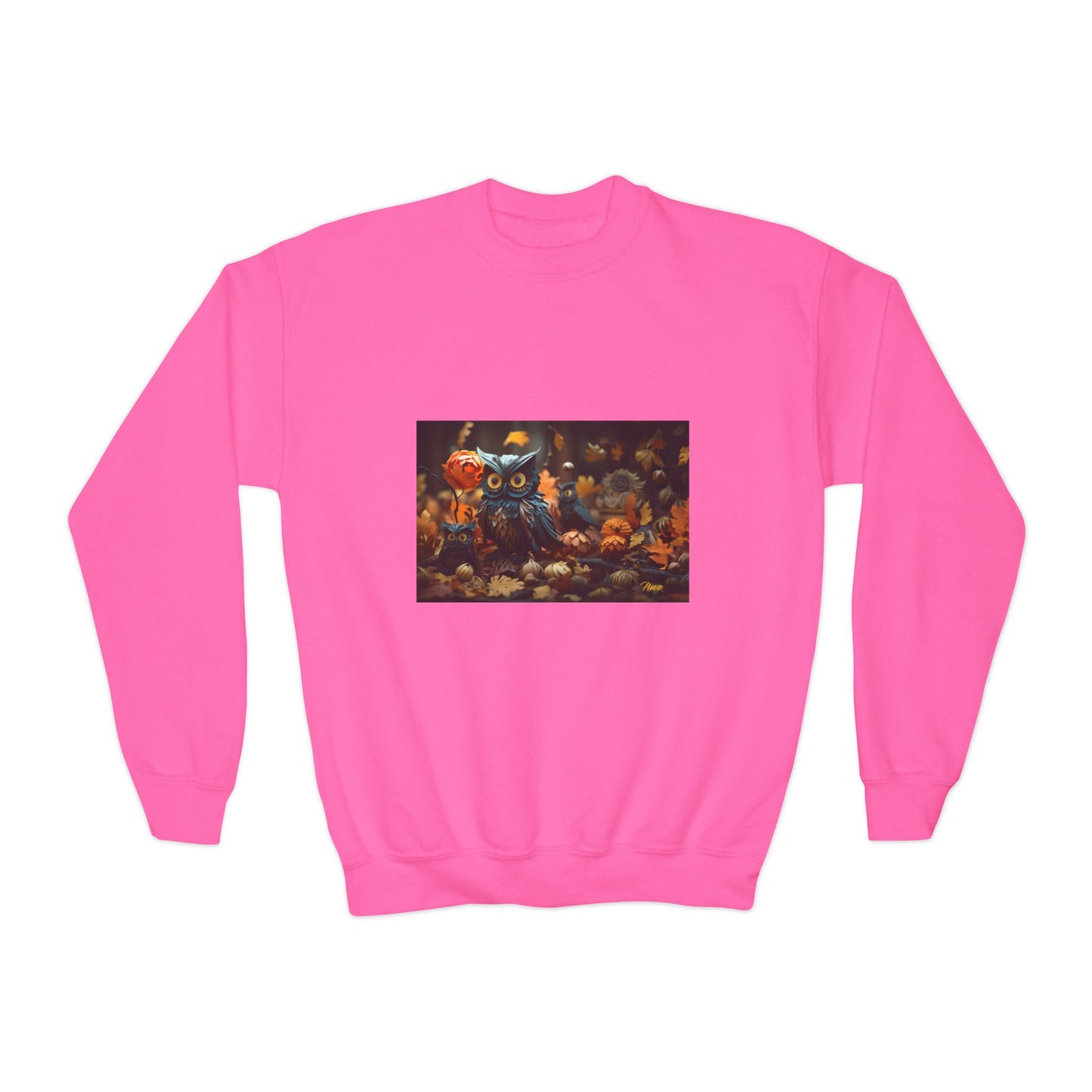 Halloween 2024 Series Print #8 Youth Crewneck Sweatshirt