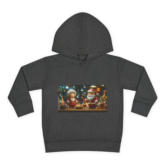 Chirstmas 2024 Series Print #2 Toddler Pullover Fleece Hoodie