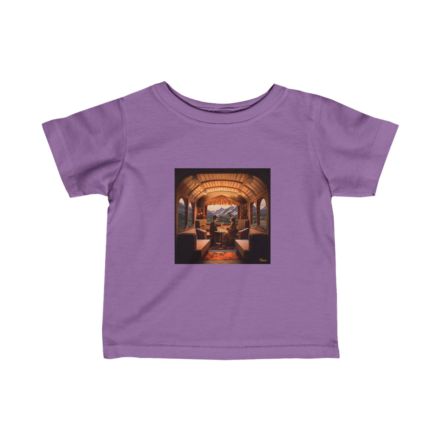 Orient Express Series Print #10 Infant Fine Jersey Tee