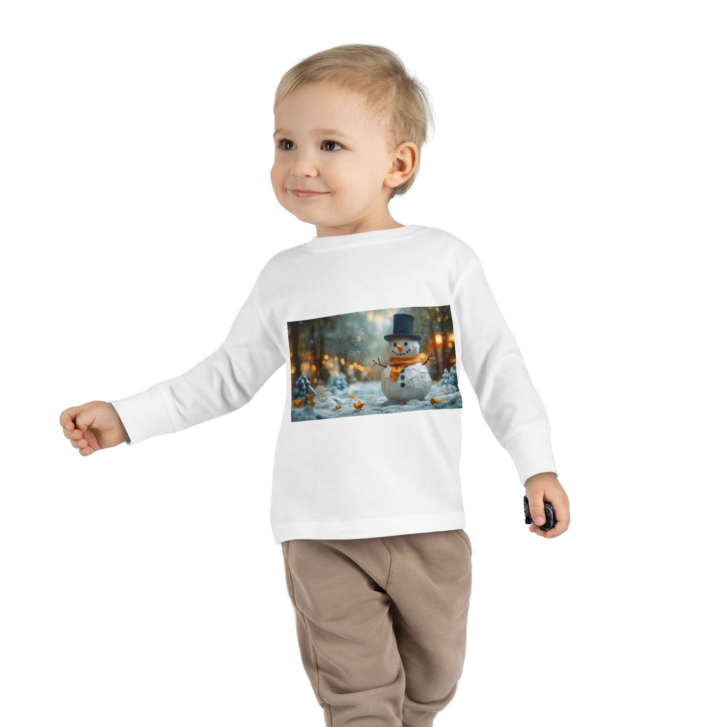 Chirstmas 2024 Series Print #11 Toddler Long Sleeve Tee