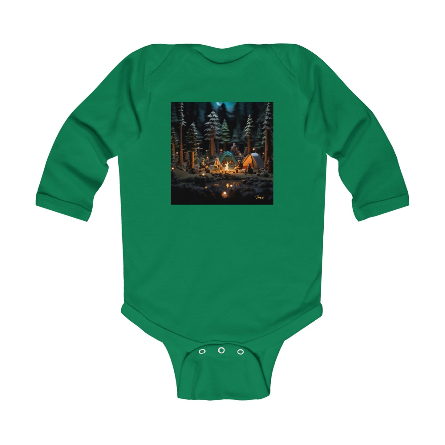 Under The Starry Skies Series Print #3 Infant Long Sleeve Bodysuit