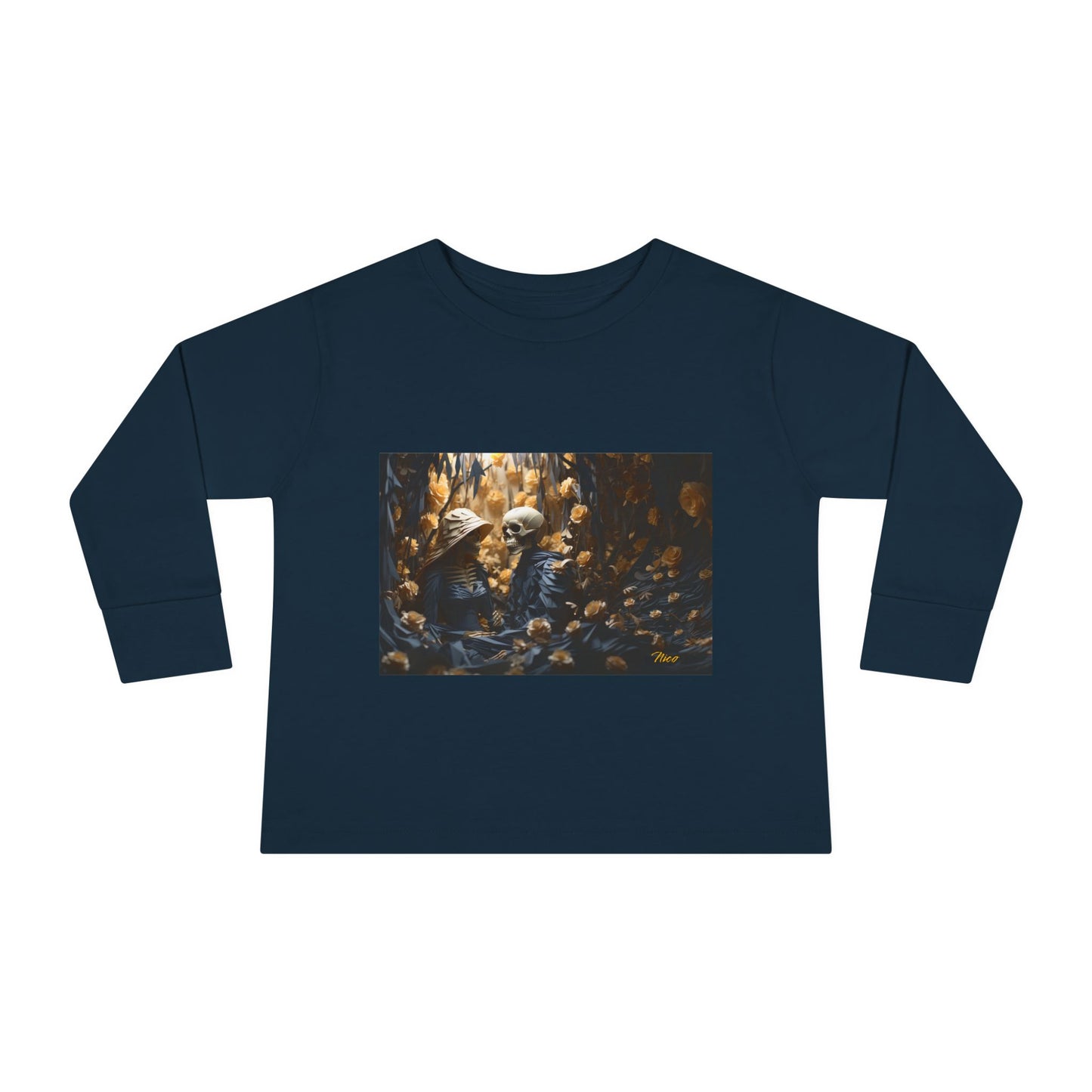 Halloween 2024 Series Print #4 Toddler Long Sleeve Tee