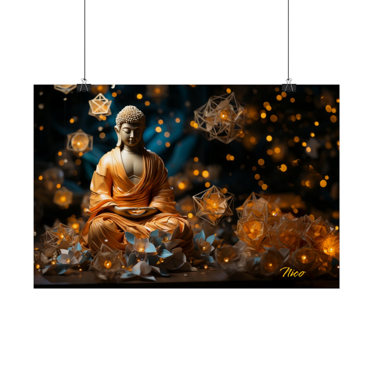 Ascending Buddha Series Print #8 - Fine Art, Matte or Semi-Gloss Print