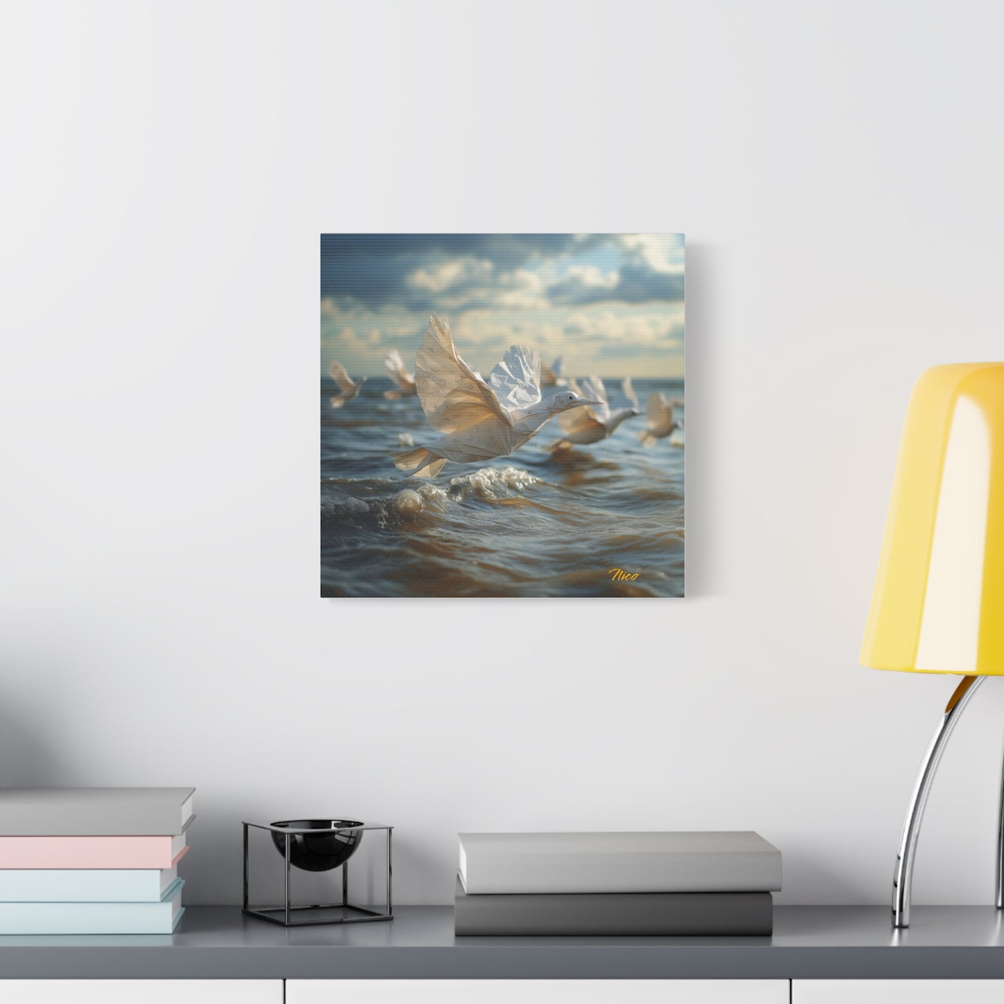 By The Seaside Series Print #8 - Streched Matte Canvas Print, 1.25" Thick