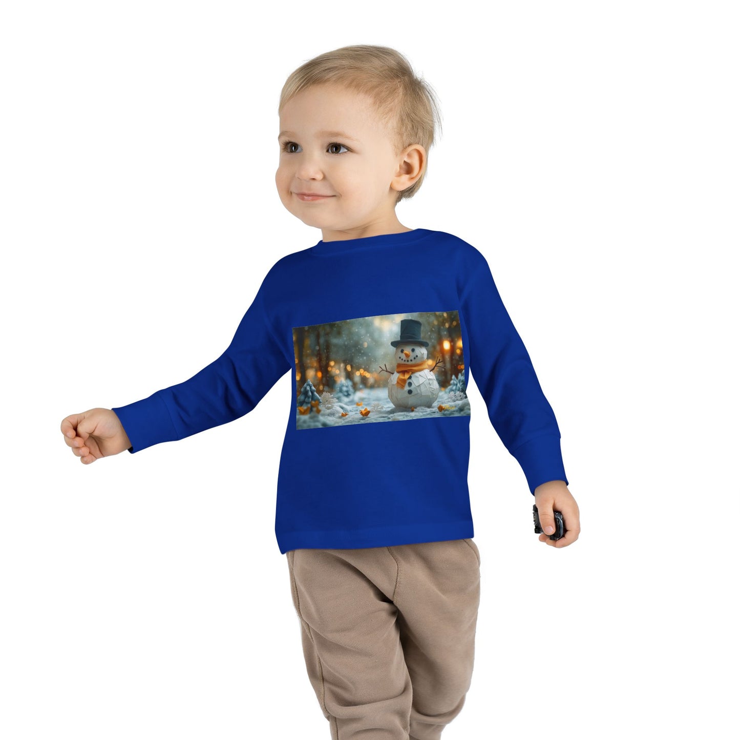 Chirstmas 2024 Series Print #11 Toddler Long Sleeve Tee