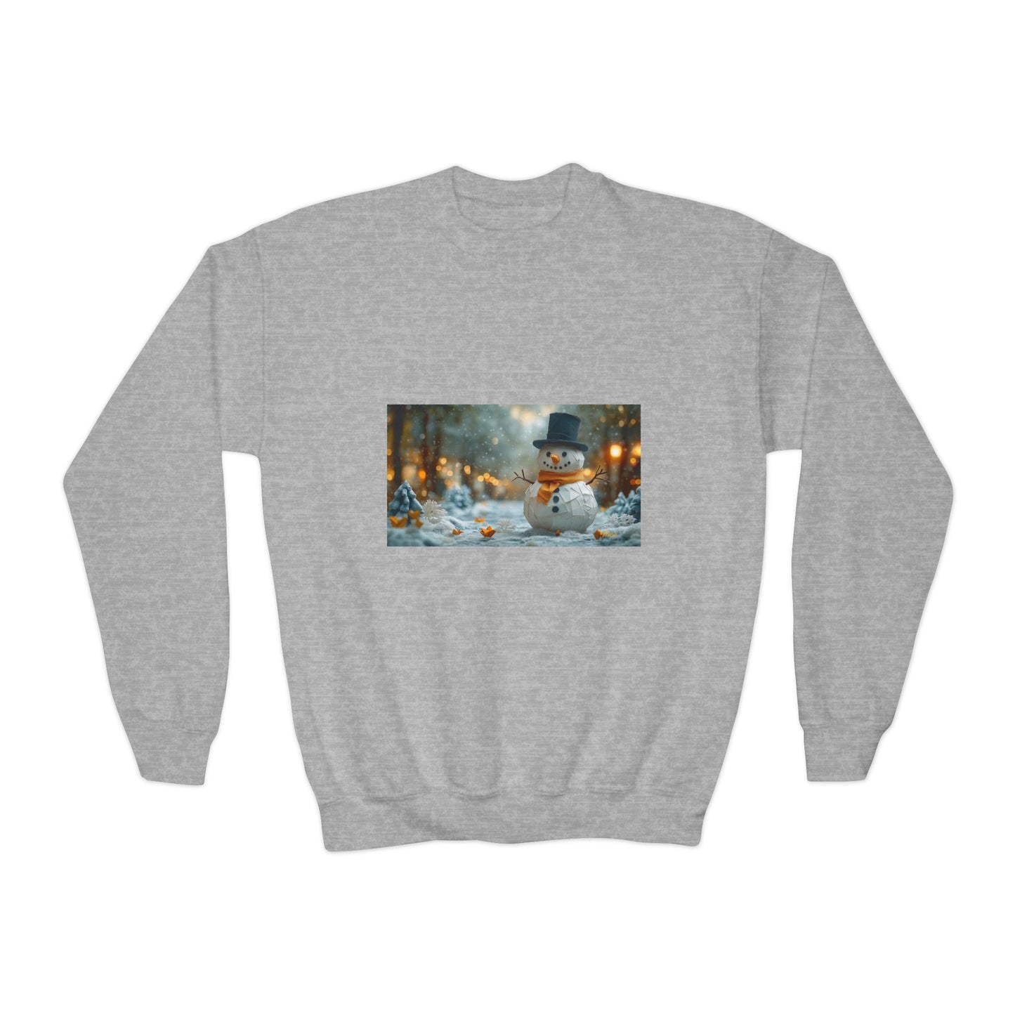 Chirstmas 2024 Series Print #11 Youth Crewneck Sweatshirt