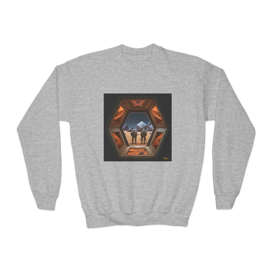 Elons' Dream Series Print #6 Youth Crewneck Sweatshirt