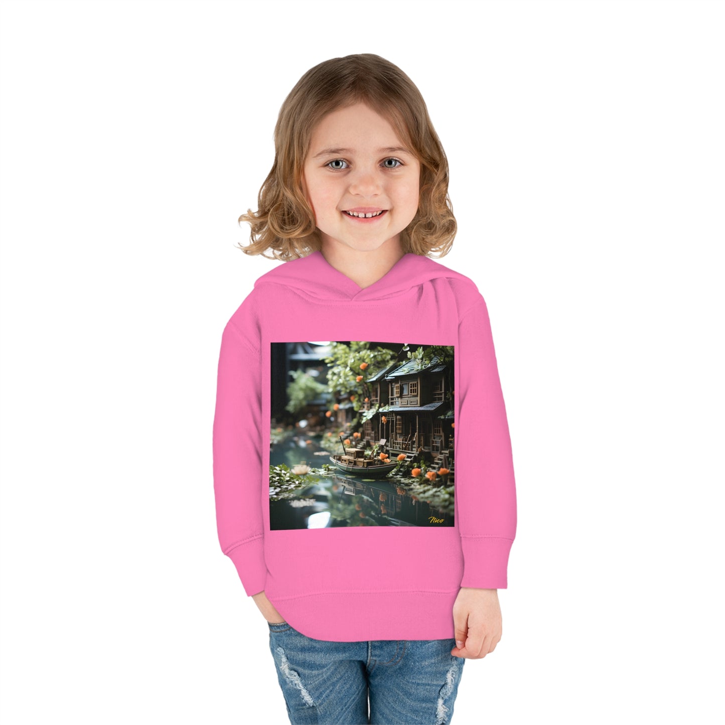 Born On A Bayou Series Print #9 Toddler Pullover Fleece Hoodie