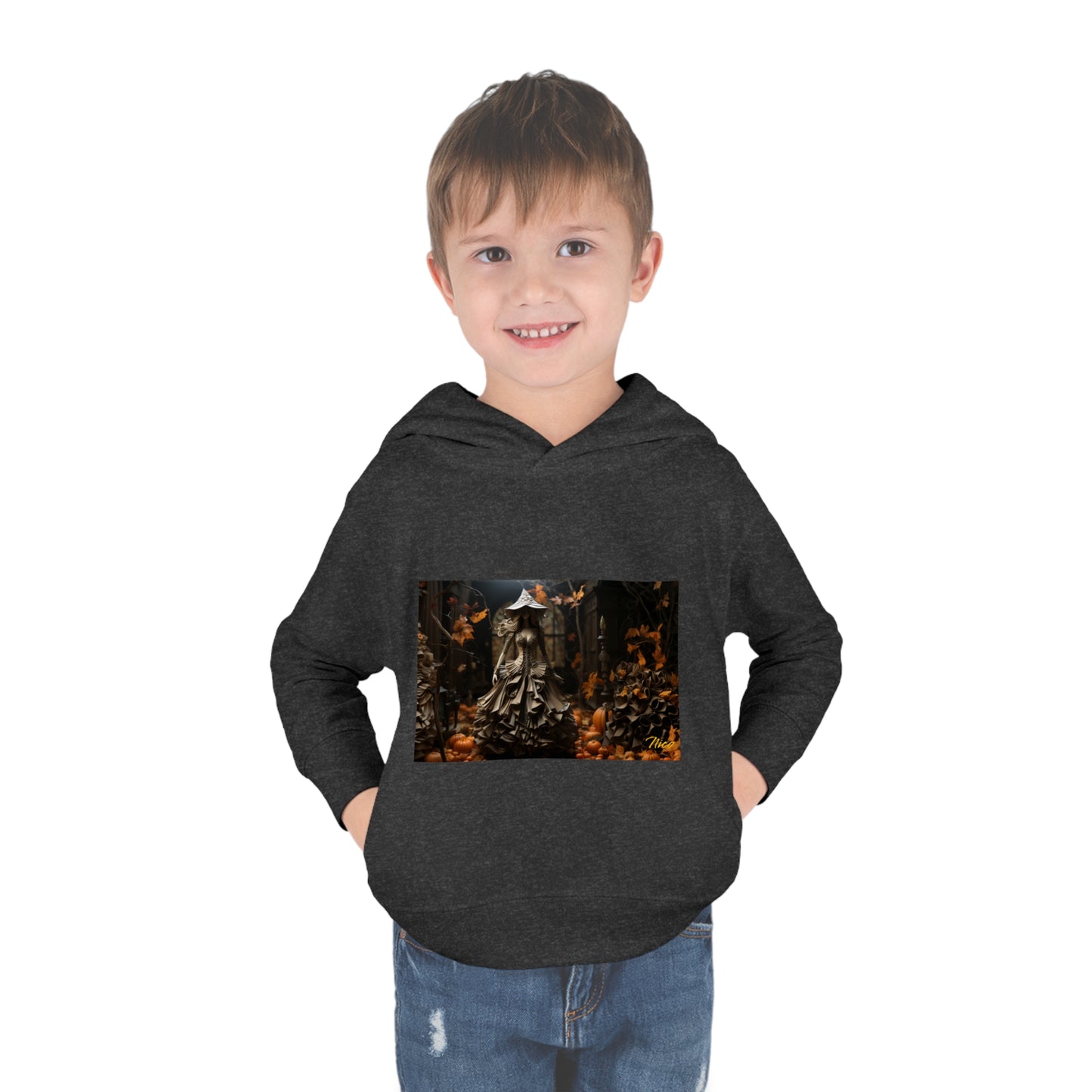 Halloween 2024 Series Print #1 Toddler Pullover Fleece Hoodie