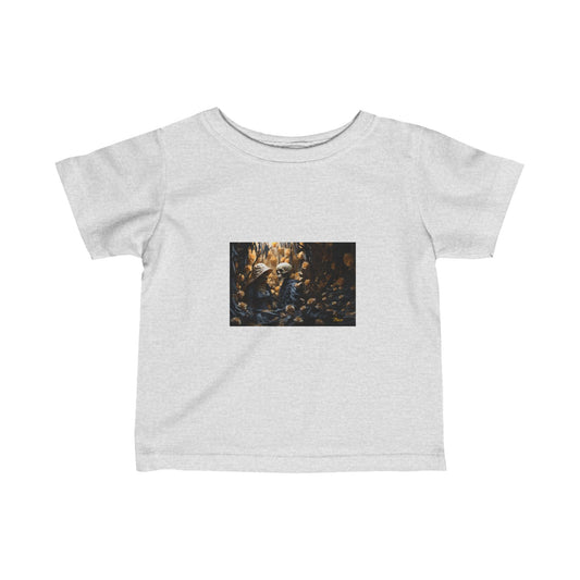 Halloween 2024 Series Print #4 Infant Fine Jersey Tee