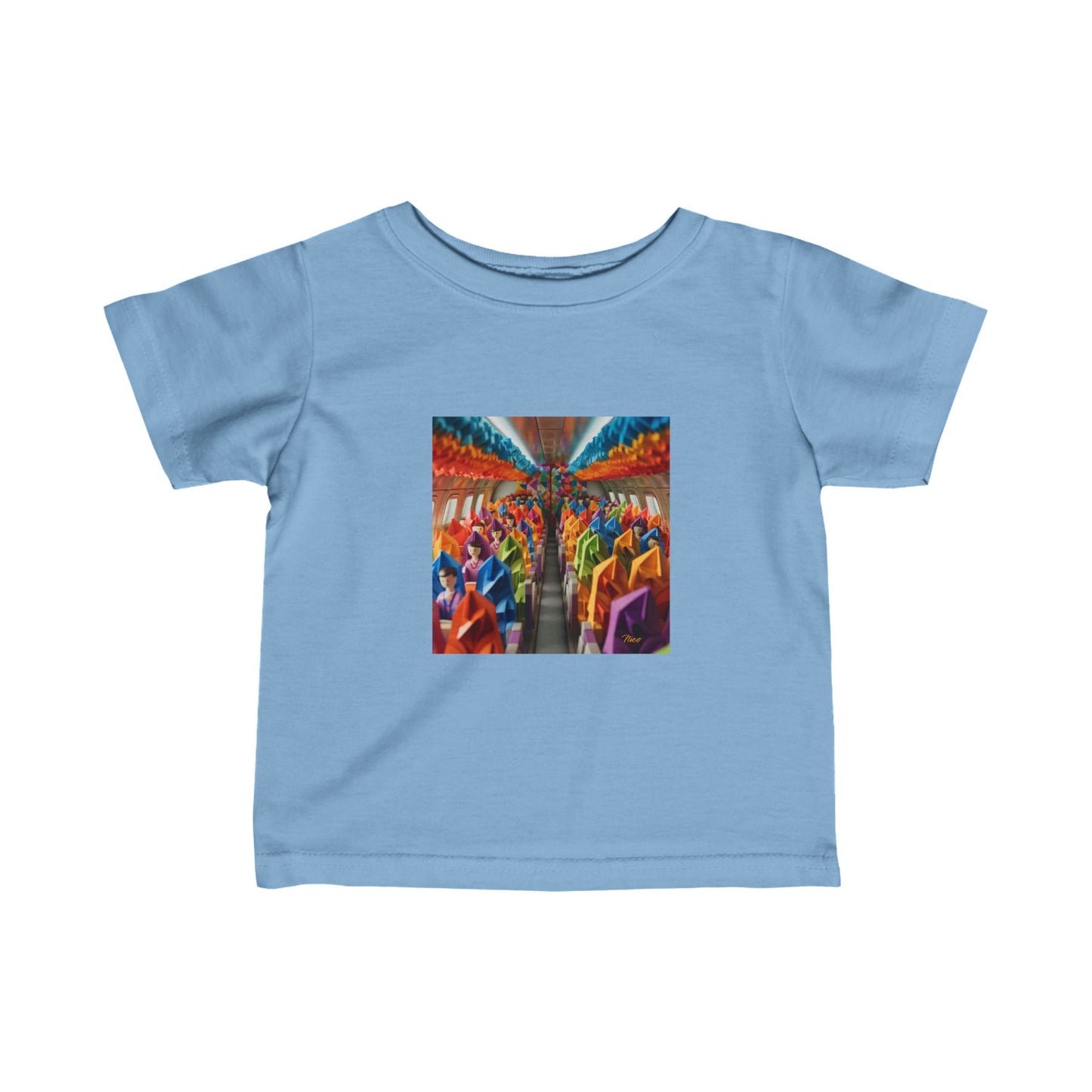 Frequent Flyer Miles Series Print #8 Infant Fine Jersey Tee