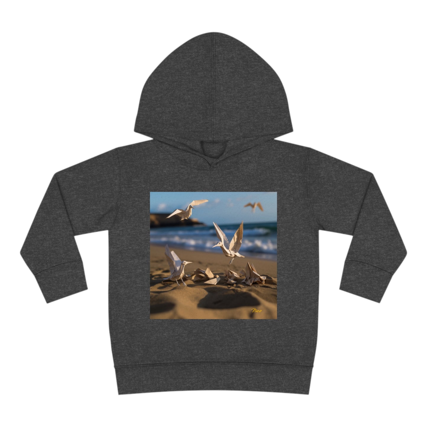 By The Seaside Series Print #7 Toddler Pullover Fleece Hoodie