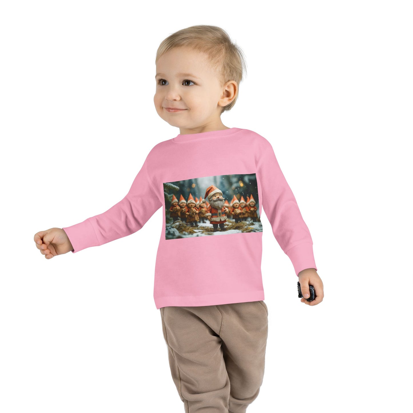 Chirstmas 2024 Series Print #4 Toddler Long Sleeve Tee