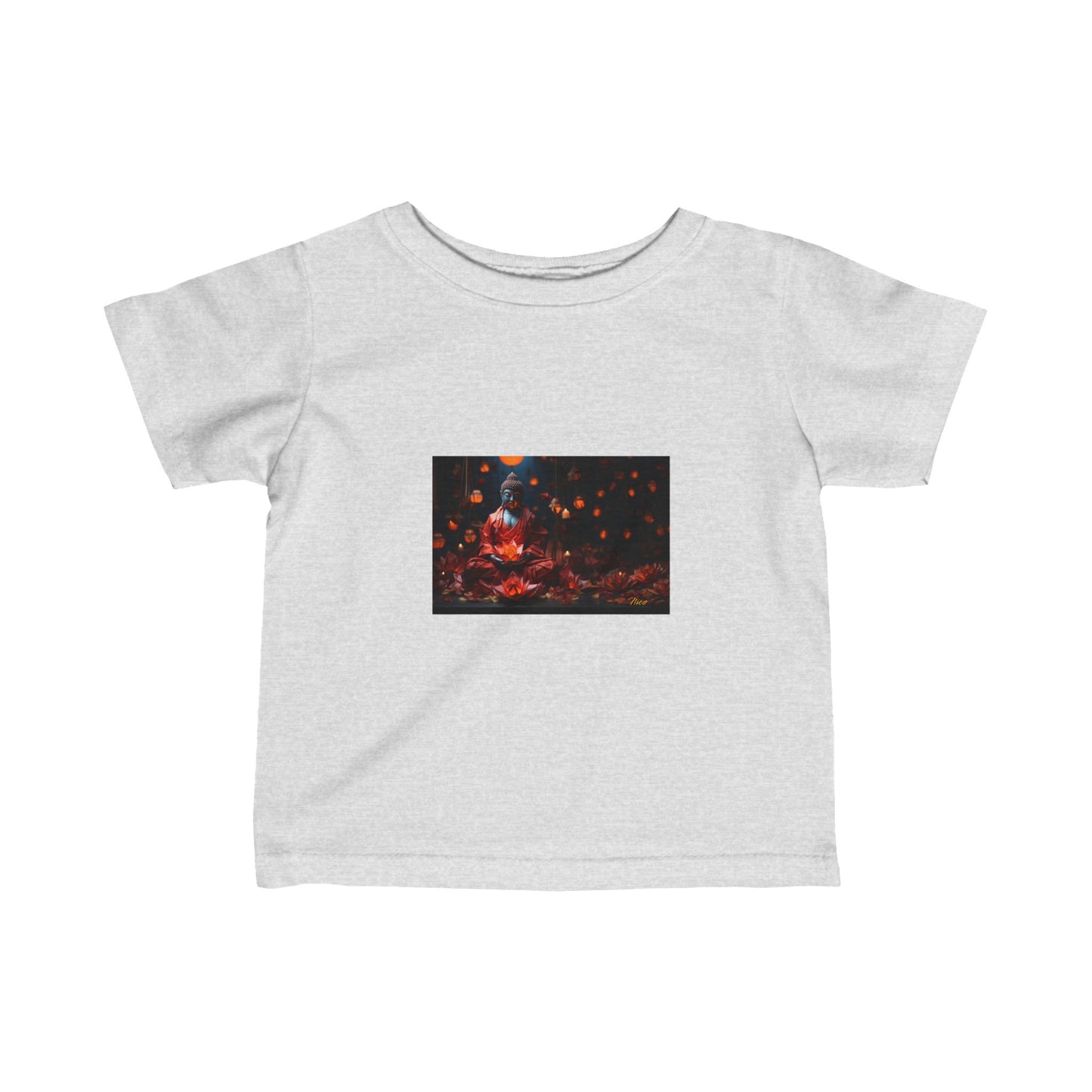 Ascending Buddah Series Print #2 Series Print #10 Infant Fine Jersey Tee