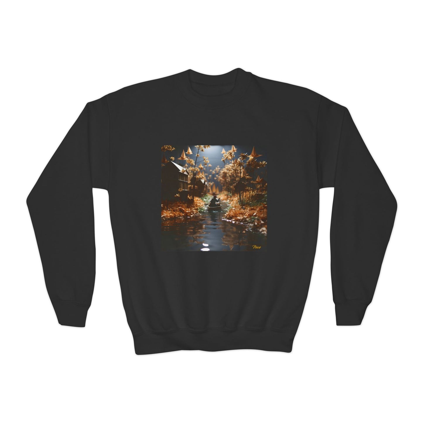 Born On A Bayou Series Print #5 Youth Crewneck Sweatshirt