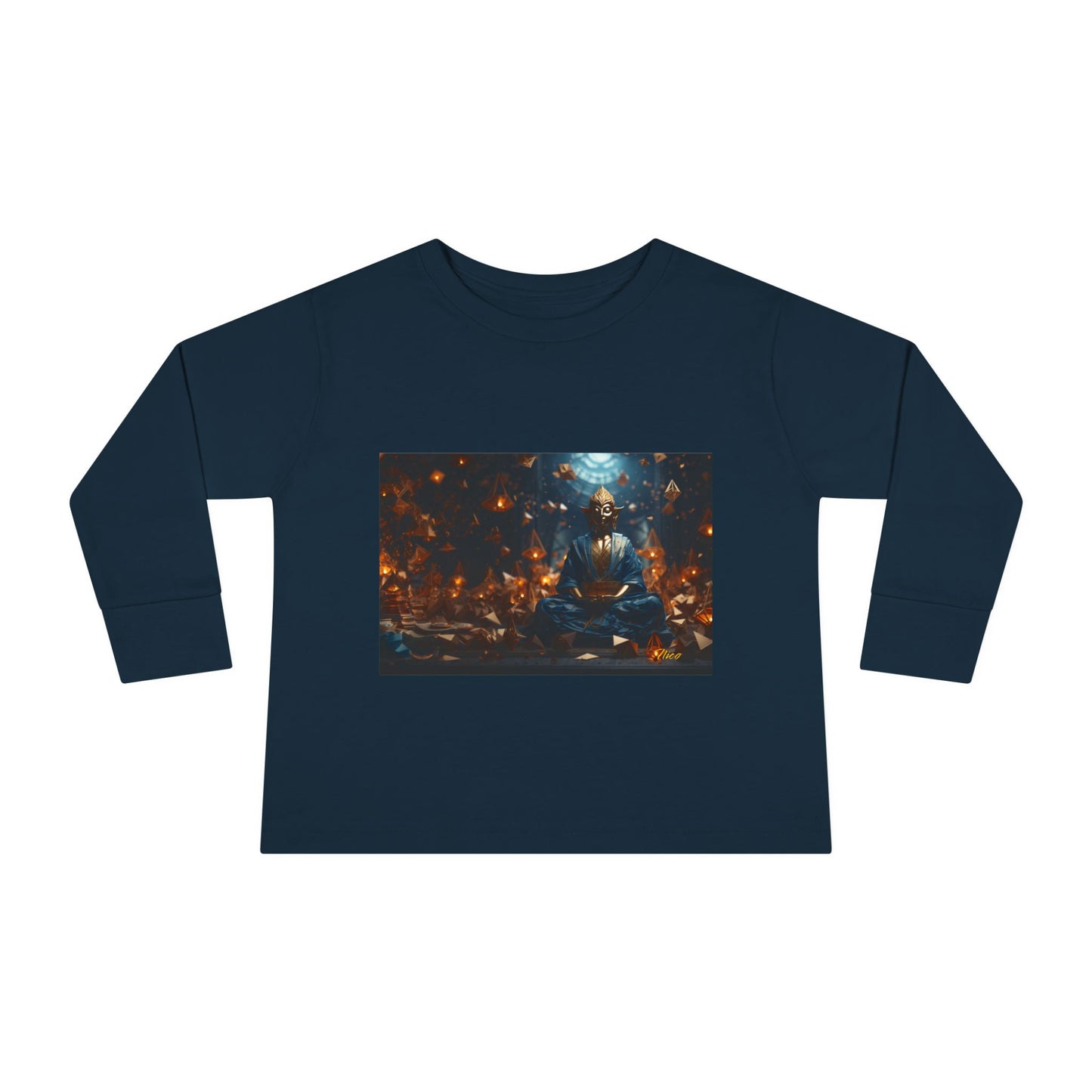 Ascending Buddha Series Print #1 Toddler Long Sleeve Tee