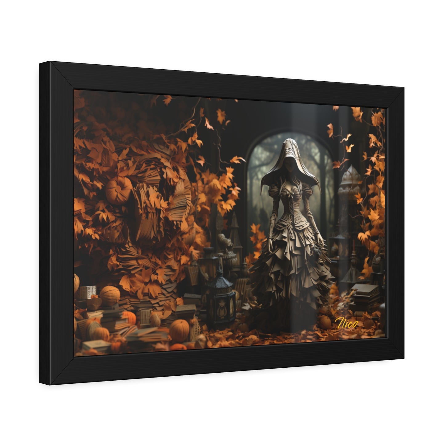 Halloween 2024 Series Print #7 - Framed Fine Art Paper Print