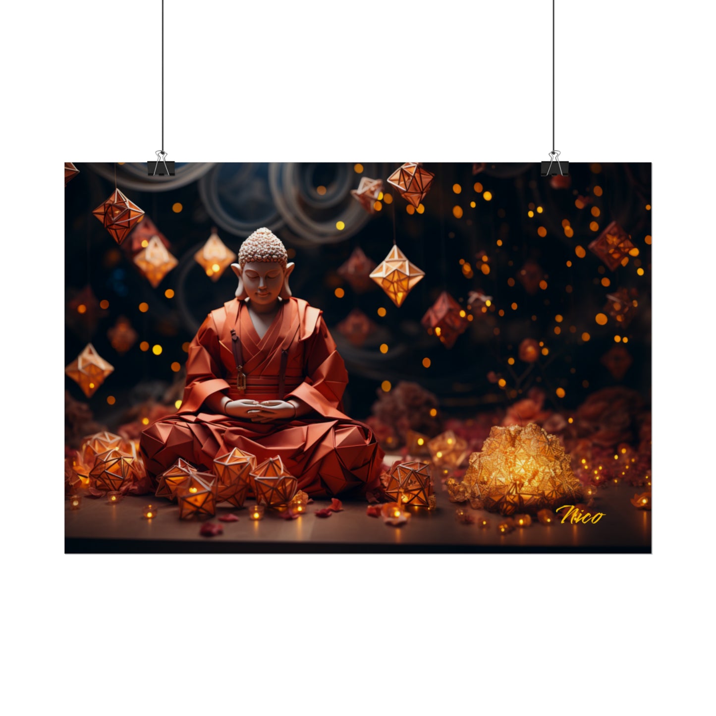 Ascending Buddha Series Print #7 - Fine Art, Matte or Semi-Gloss Print