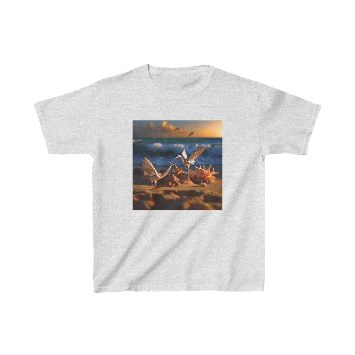 By The Seaside Series Print #3 Kids Heavy Cotton™ Tee