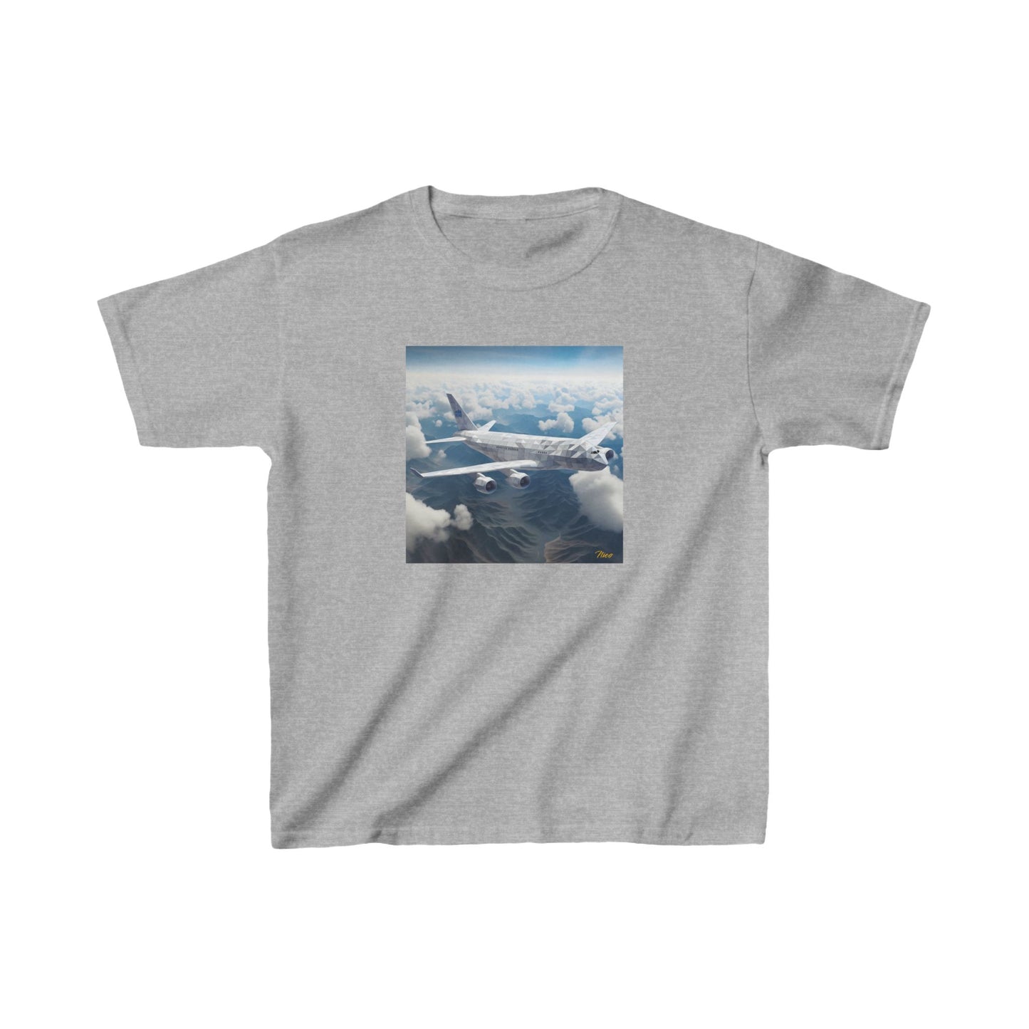 Frequent Flyer Miles Series Print #7 Kids Heavy Cotton™ Tee