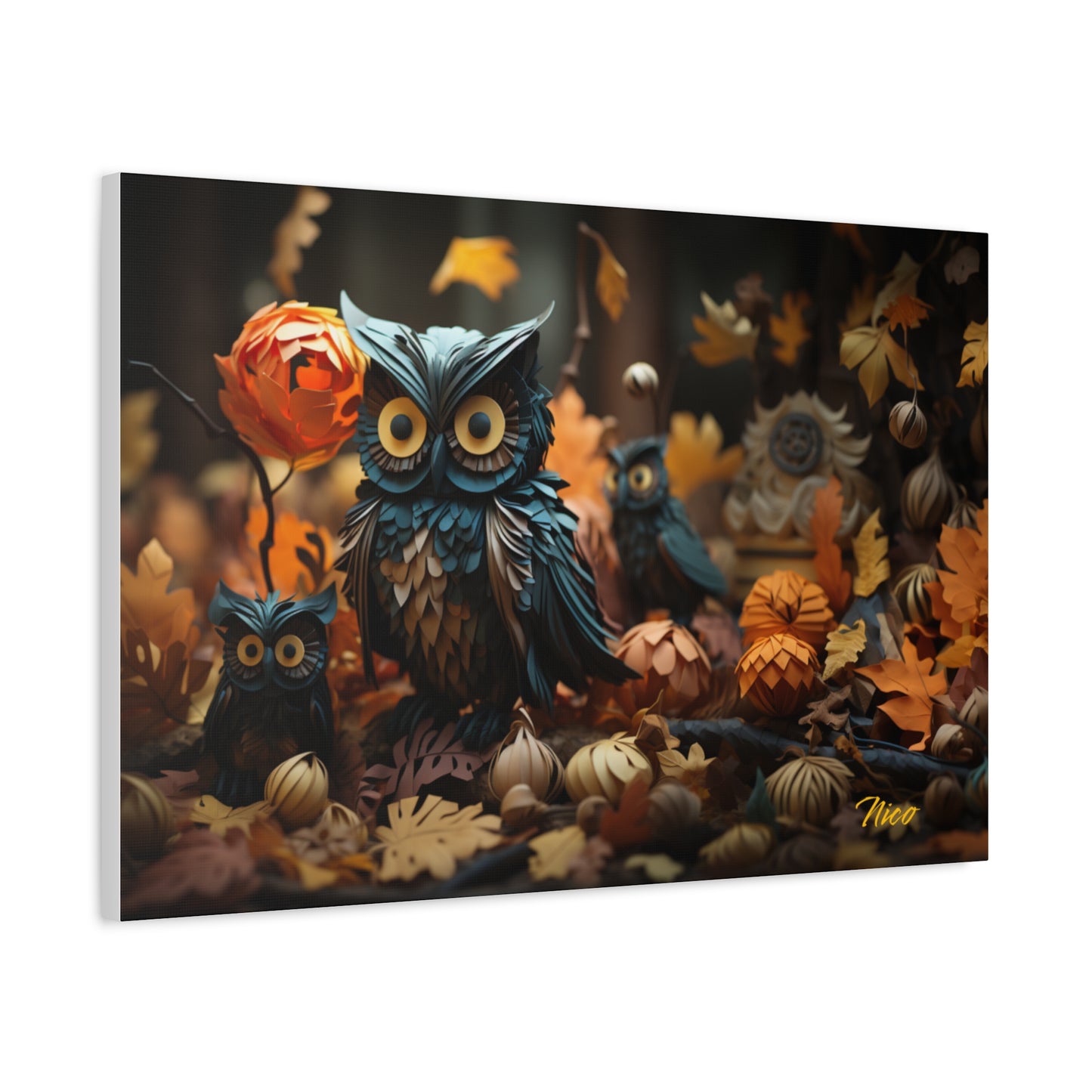 Halloween 2023 Series Print #8 - Streched Matte Canvas Print, 1.25" Thick