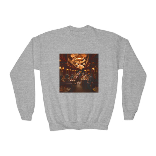 Orient Express Series Print #8 Youth Crewneck Sweatshirt