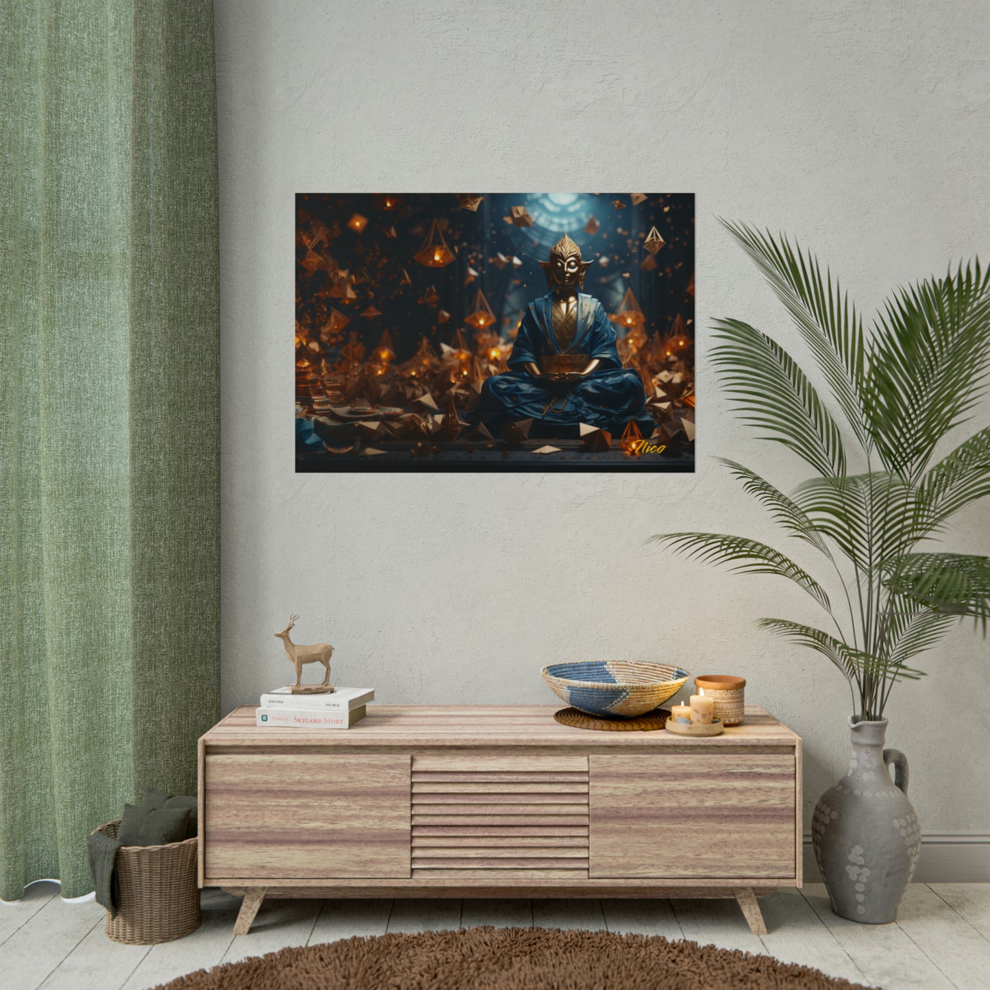 Ascending Buddha Series Print #1 - Fine Art, Matte or Semi-Gloss Print