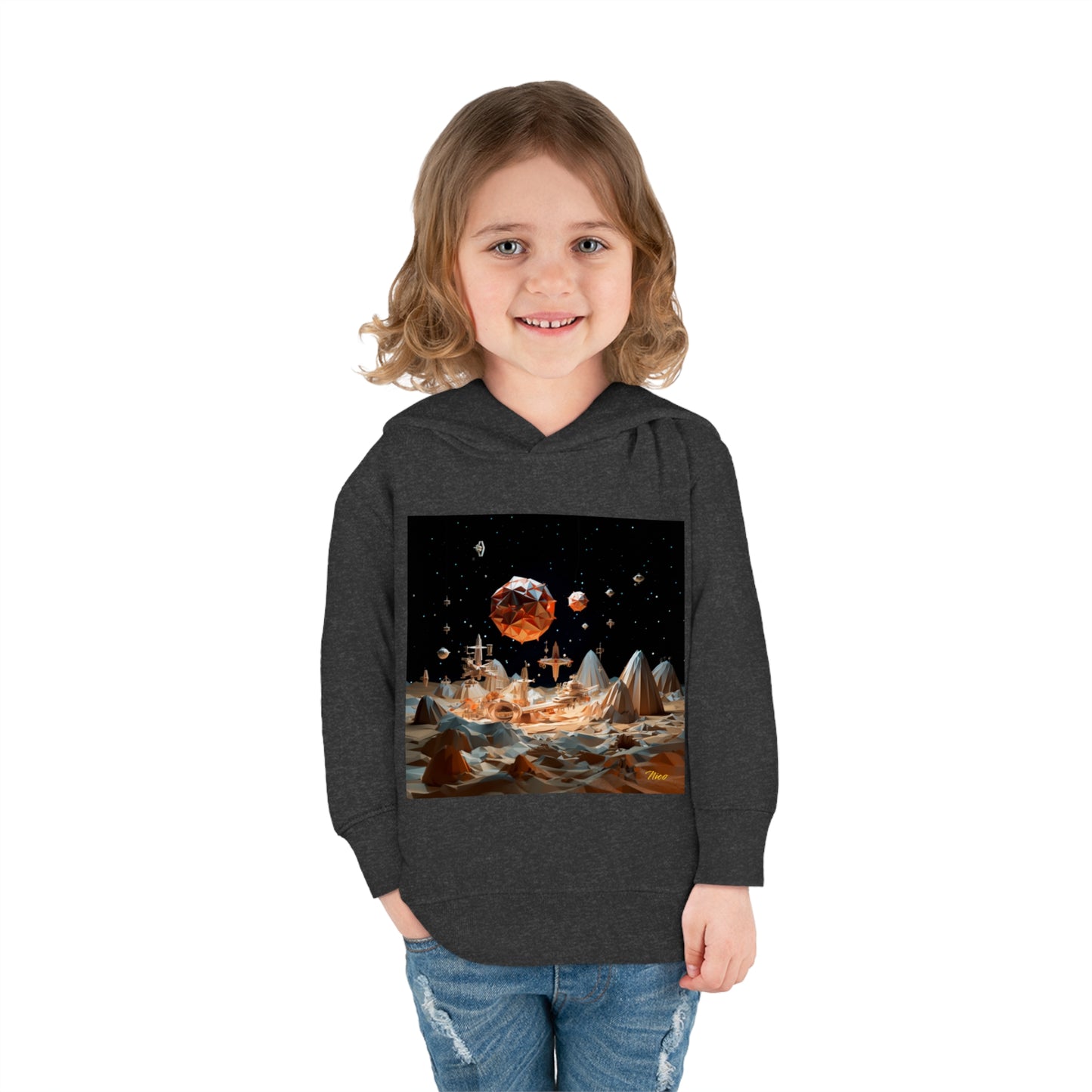 Elons' Dream Series Print #7 Toddler Pullover Fleece Hoodie