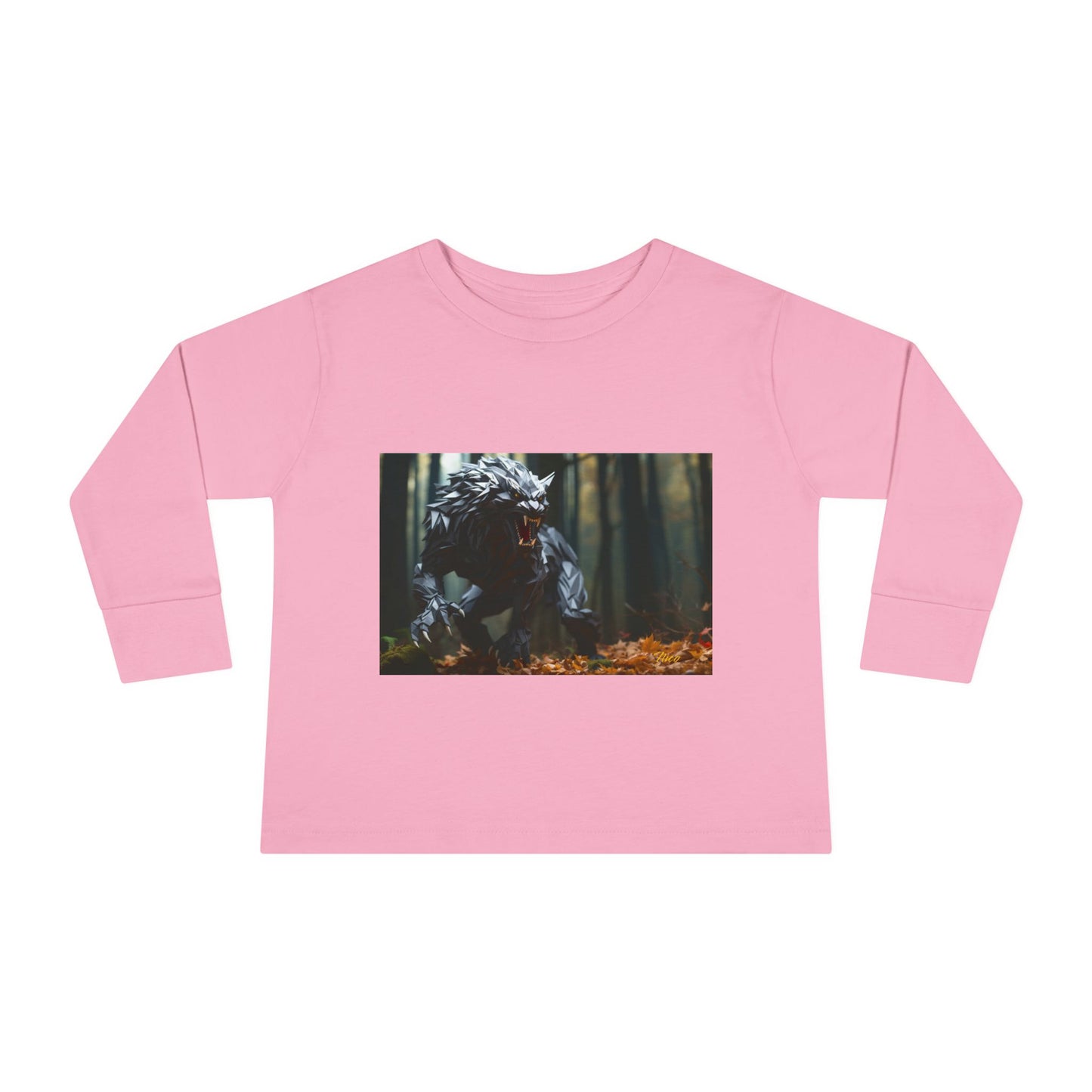 Halloween 2024 Series Print #6 Toddler Long Sleeve Tee