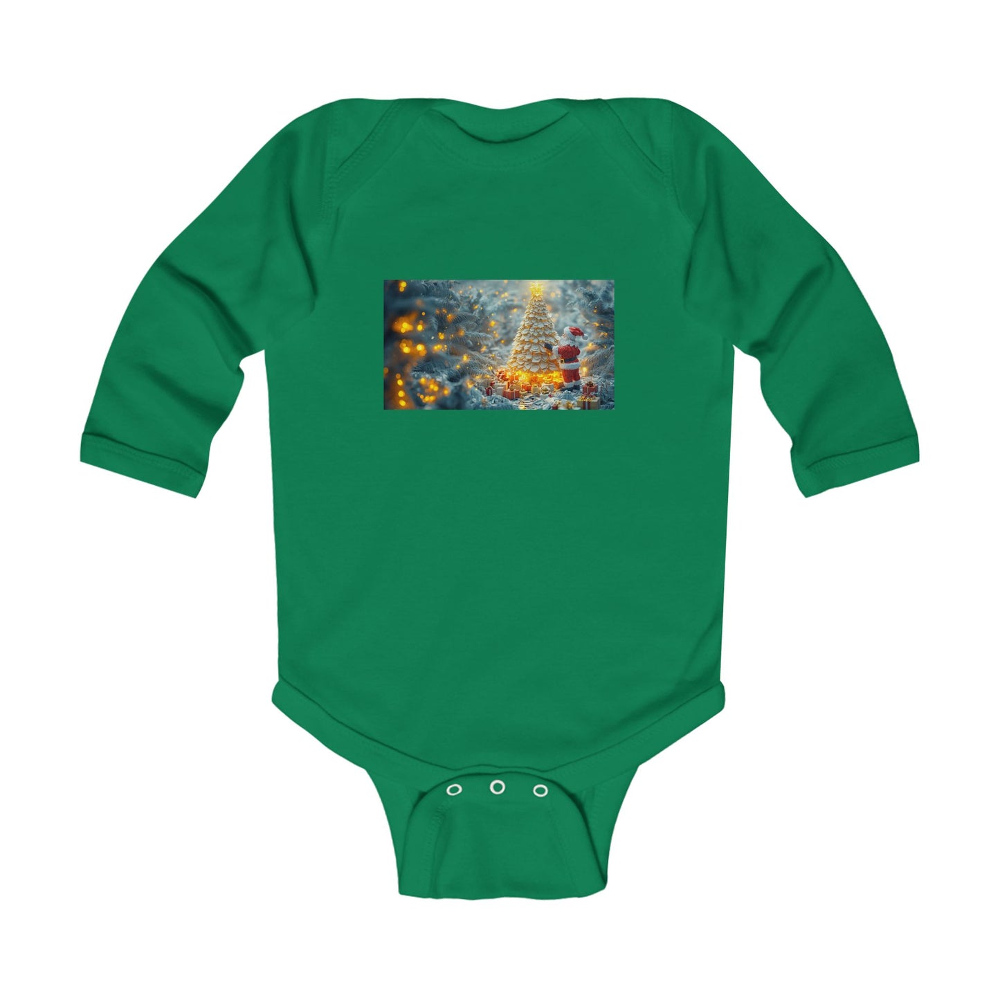 Chirstmas 2024 Series Print #10 Infant Long Sleeve Bodysuit