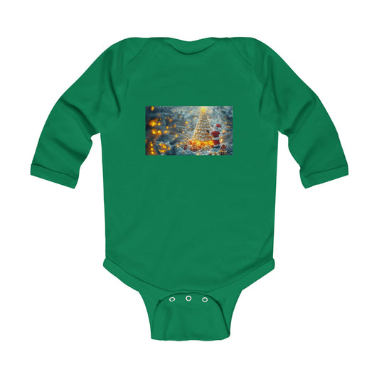 Chirstmas 2024 Series Print #10 Infant Long Sleeve Bodysuit