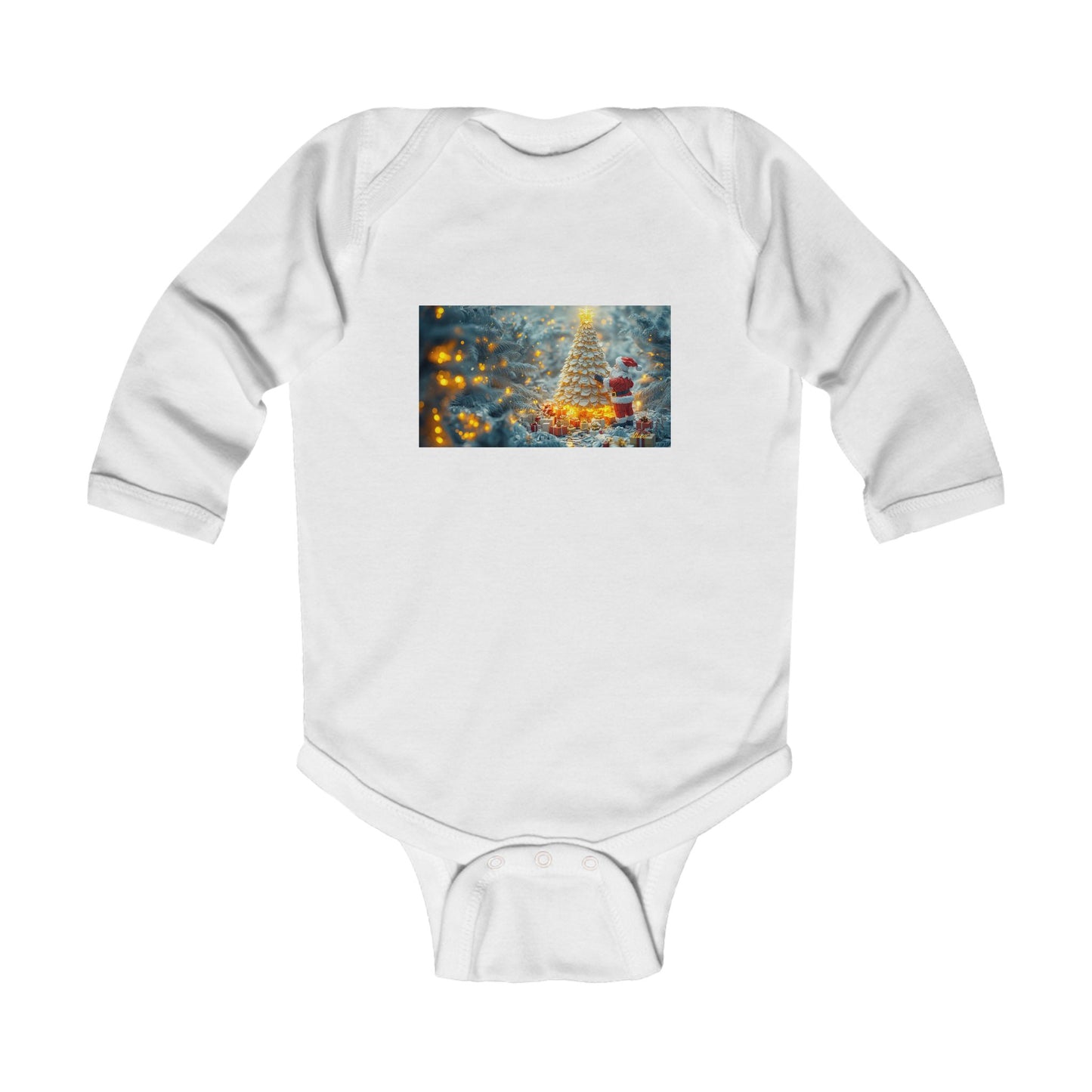 Chirstmas 2024 Series Print #10 Infant Long Sleeve Bodysuit