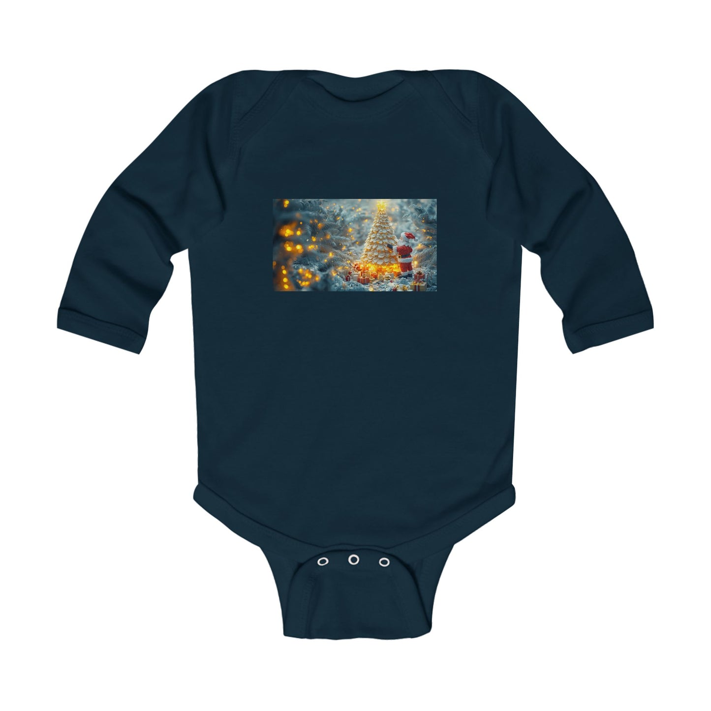 Chirstmas 2024 Series Print #10 Infant Long Sleeve Bodysuit