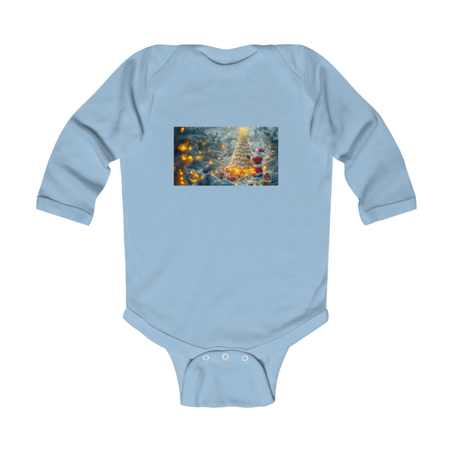 Chirstmas 2024 Series Print #10 Infant Long Sleeve Bodysuit