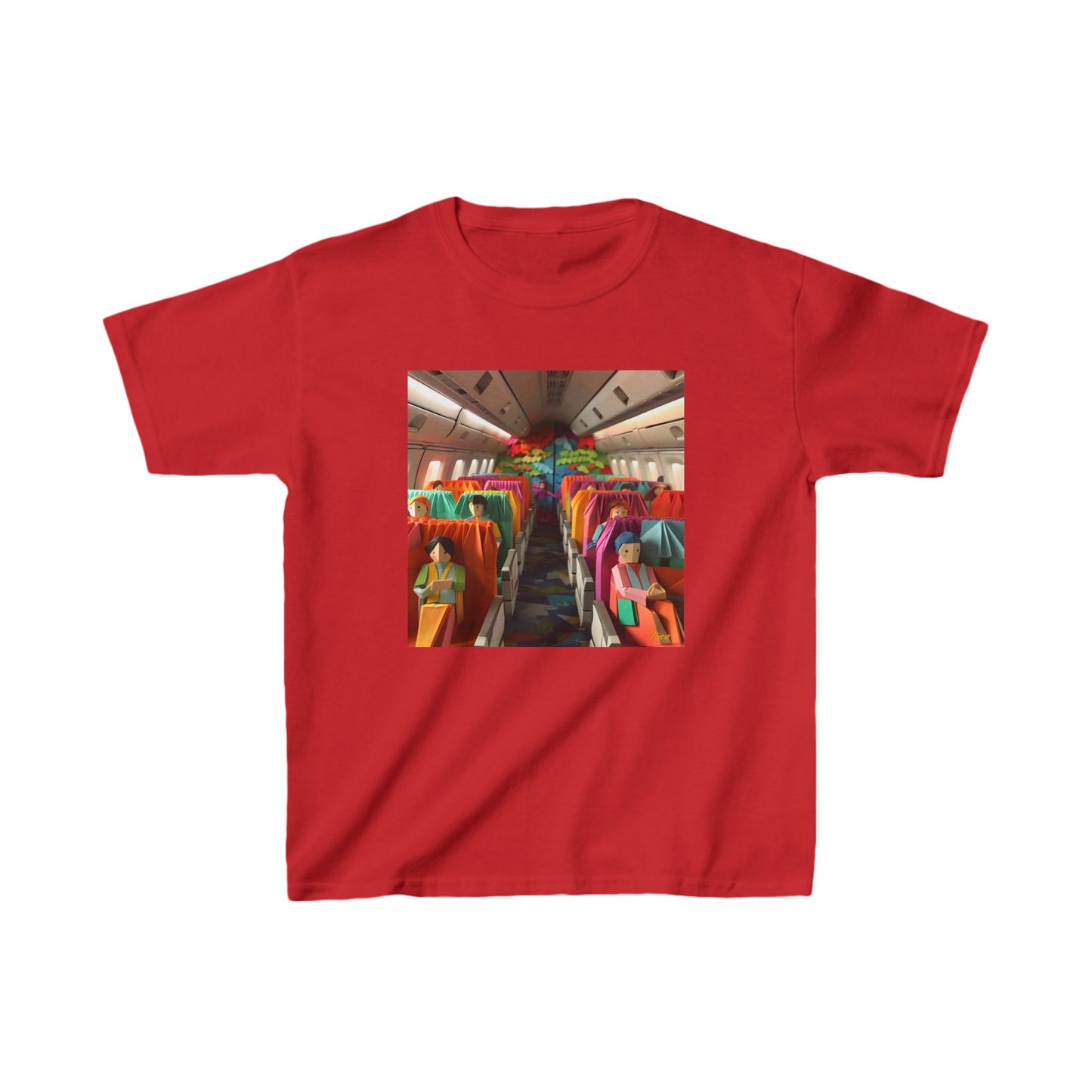 Frequent Flyer Miles Series Print #2 Kids Heavy Cotton™ Tee