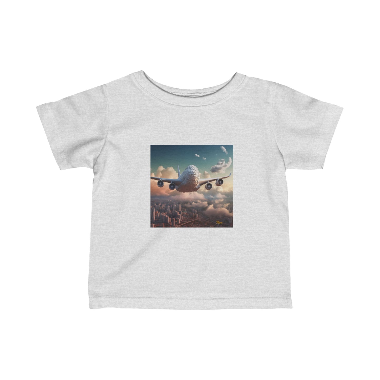 Frequent Flyer Miles Series Print #1 Infant Fine Jersey Tee