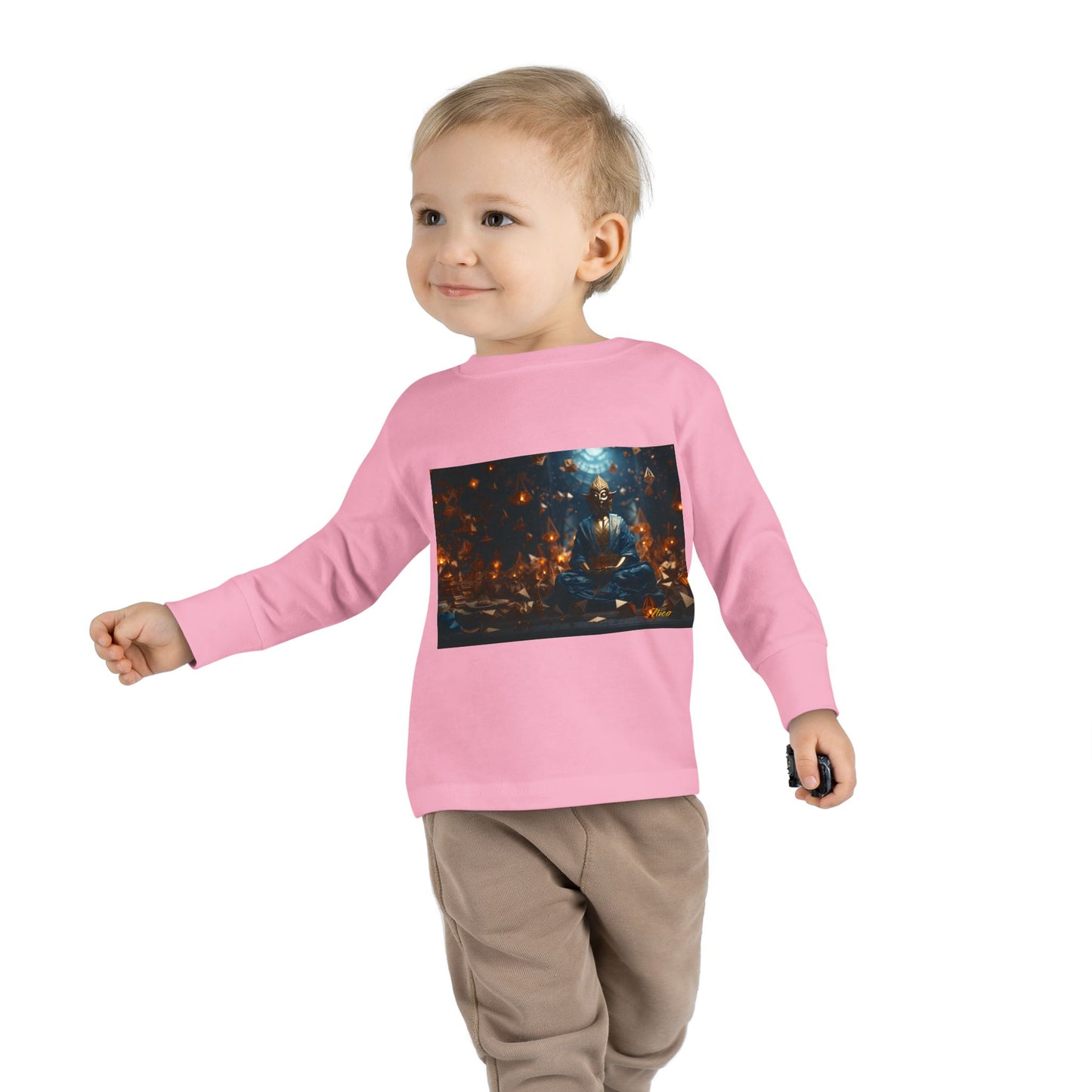 Ascending Buddha Series Print #1 Toddler Long Sleeve Tee