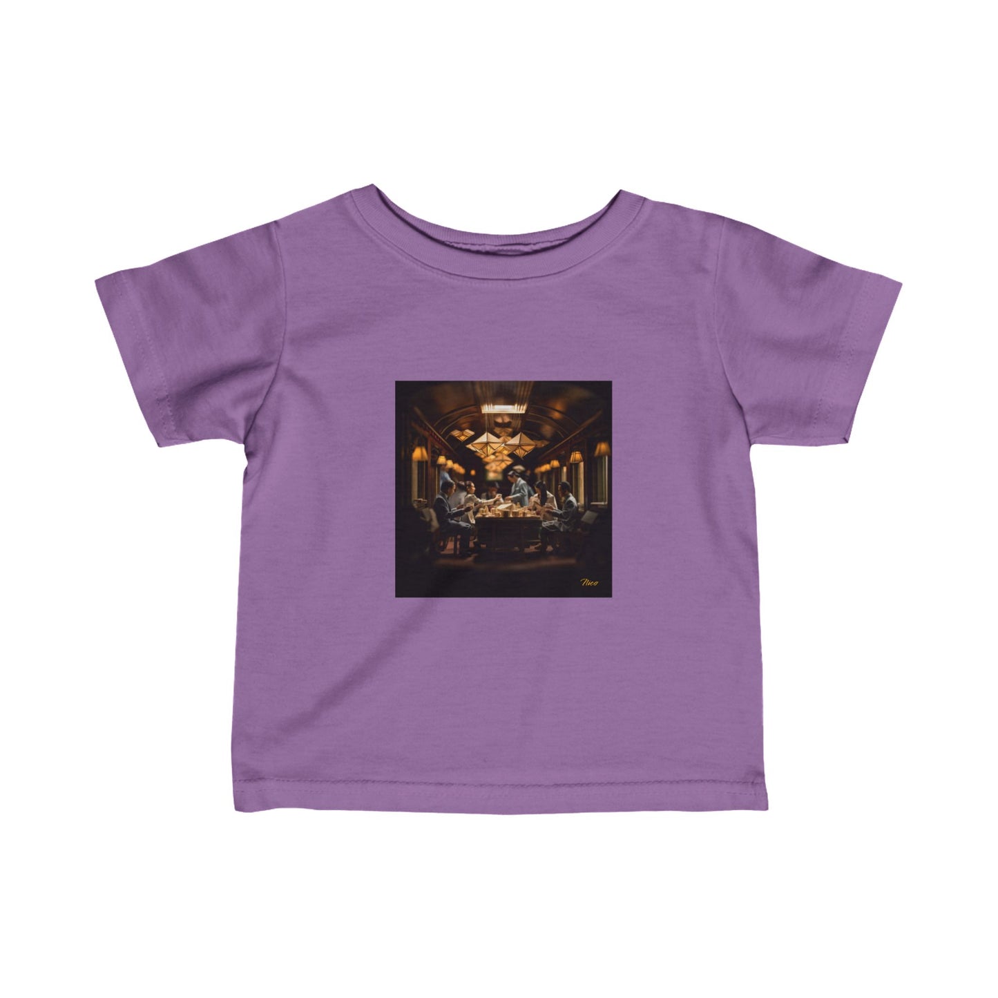 Orient Express Series Print #6 Infant Fine Jersey Tee