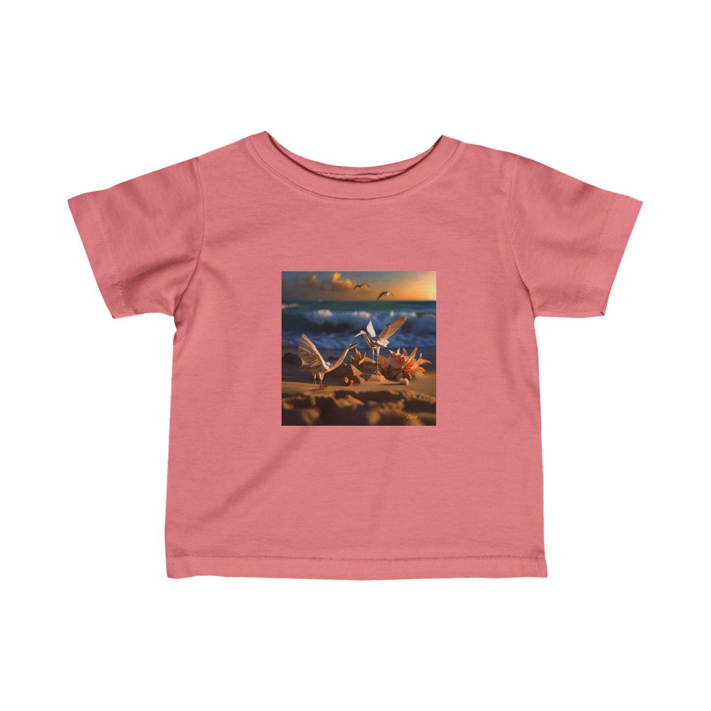 By The Seaside Series Print #3 Infant Fine Jersey Tee